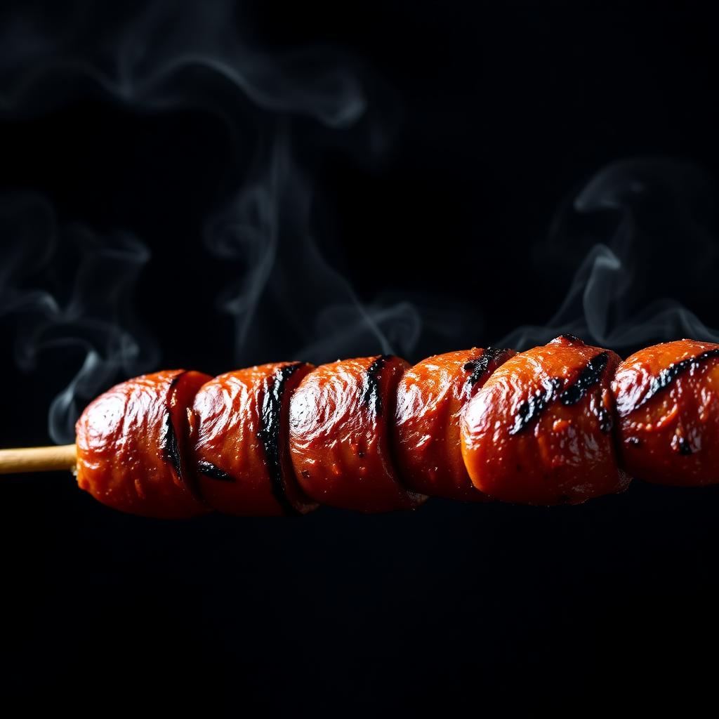 Linguiça grelhada